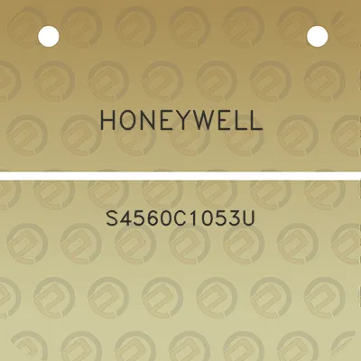 honeywell-s4560c1053u