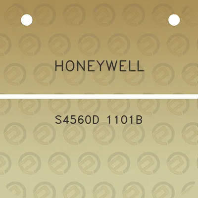 honeywell-s4560d-1101b