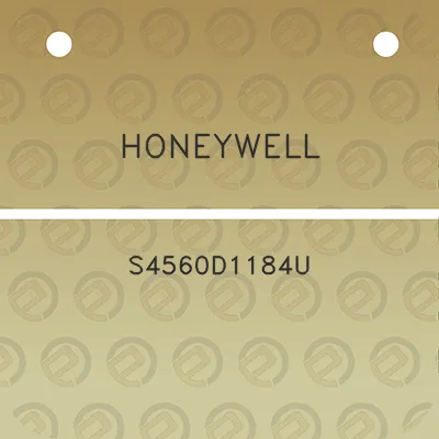 honeywell-s4560d1184u