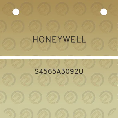 honeywell-s4565a3092u