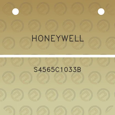 honeywell-s4565c1033b