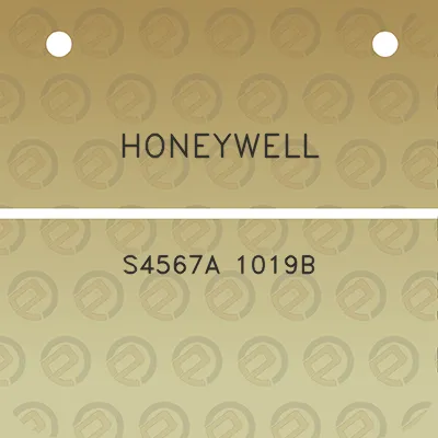 honeywell-s4567a-1019b