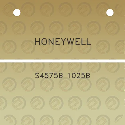 honeywell-s4575b-1025b