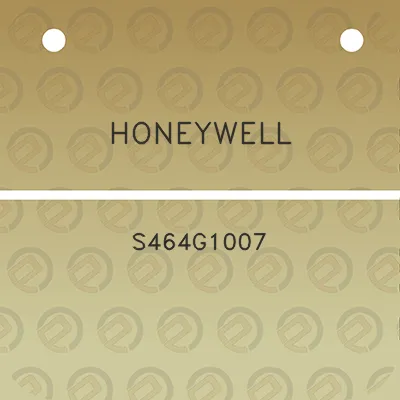 honeywell-s464g1007