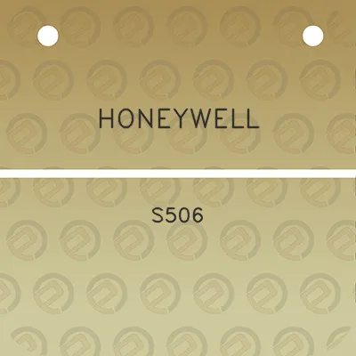 honeywell-s506