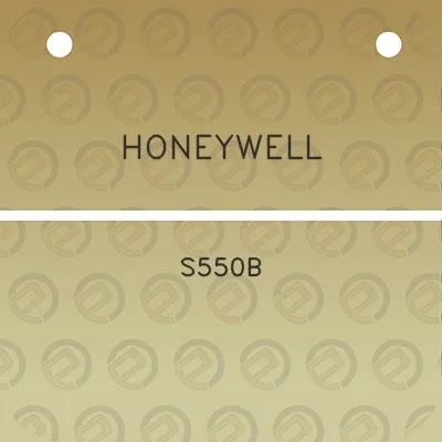 honeywell-s550b