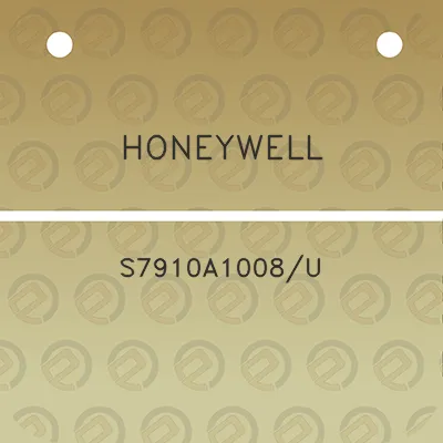 honeywell-s7910a1008u