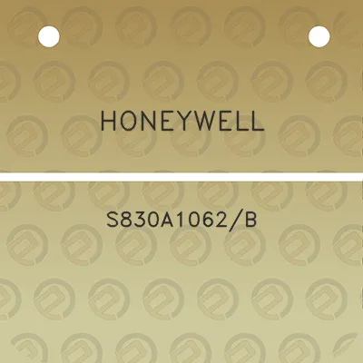 honeywell-s830a1062b