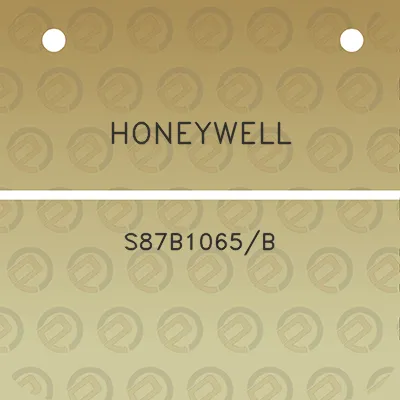 honeywell-s87b1065b