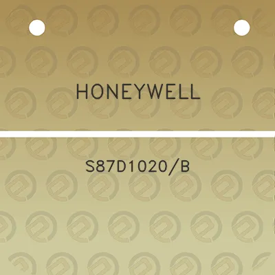 honeywell-s87d1020b