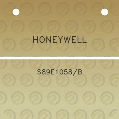 honeywell-s89e1058b