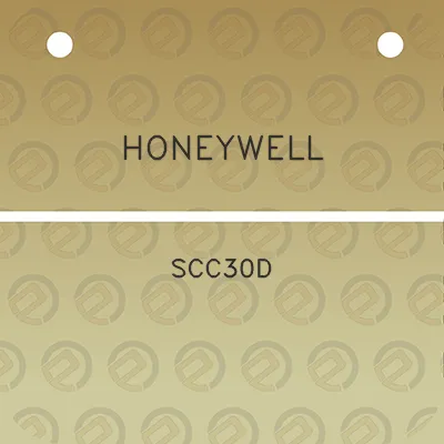 honeywell-scc30d