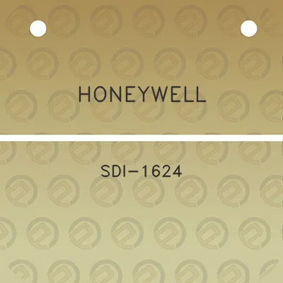 honeywell-sdi-1624