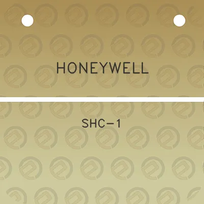 honeywell-shc-1