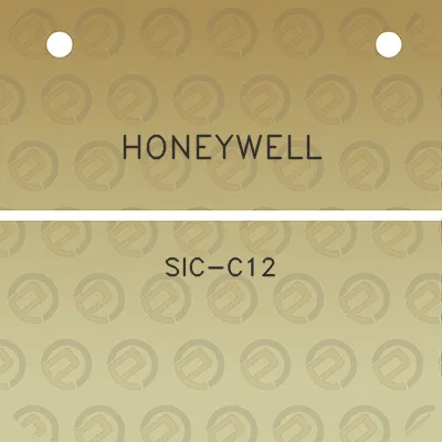 honeywell-sic-c12