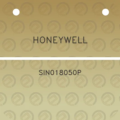 honeywell-sin018050p