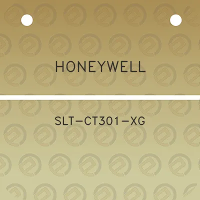 honeywell-slt-ct301-xg