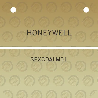 honeywell-spxcdalm01