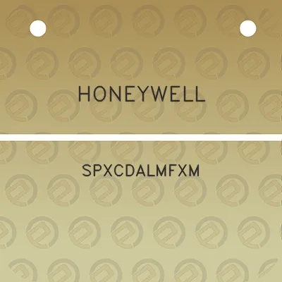 honeywell-spxcdalmfxm