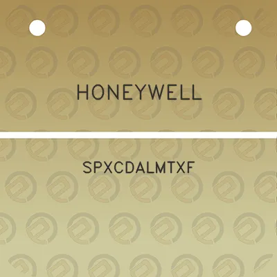 honeywell-spxcdalmtxf