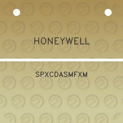 honeywell-spxcdasmfxm