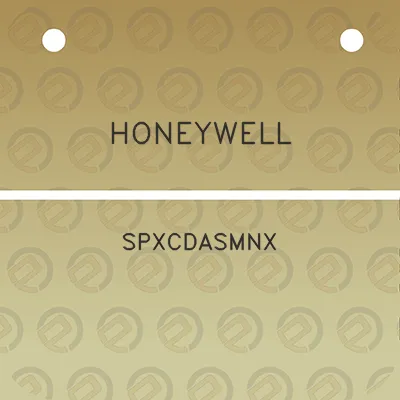 honeywell-spxcdasmnx