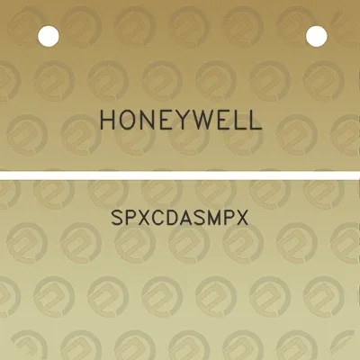 honeywell-spxcdasmpx