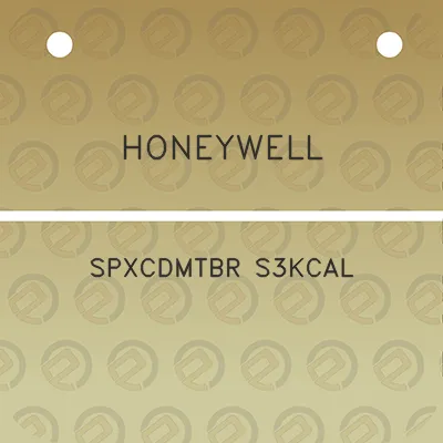 honeywell-spxcdmtbr-s3kcal