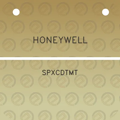 honeywell-spxcdtmt