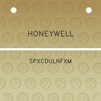 honeywell-spxcdulnfxm