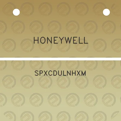 honeywell-spxcdulnhxm