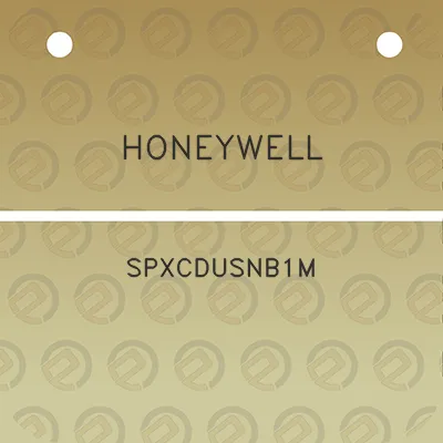 honeywell-spxcdusnb1m