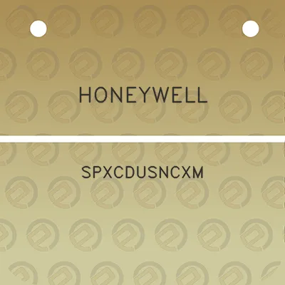 honeywell-spxcdusncxm