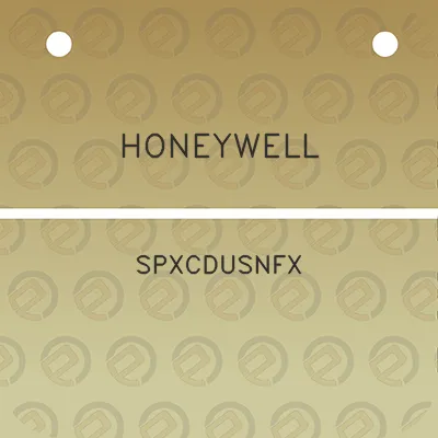 honeywell-spxcdusnfx