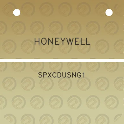 honeywell-spxcdusng1