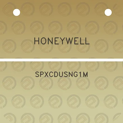 honeywell-spxcdusng1m