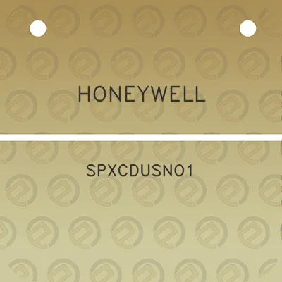 honeywell-spxcdusno1