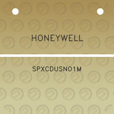 honeywell-spxcdusno1m