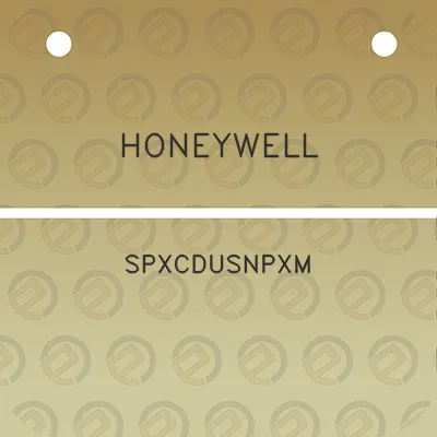 honeywell-spxcdusnpxm