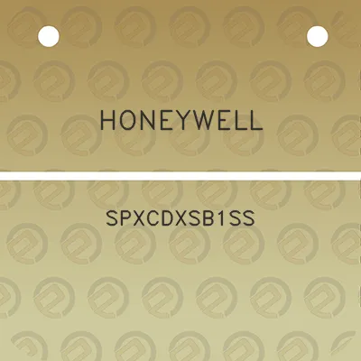 honeywell-spxcdxsb1ss