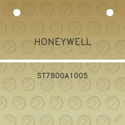 honeywell-st7800a1005