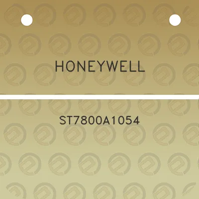 honeywell-st7800a1054