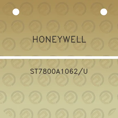 honeywell-st7800a1062u