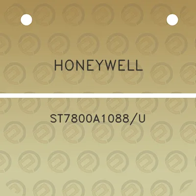 honeywell-st7800a1088u