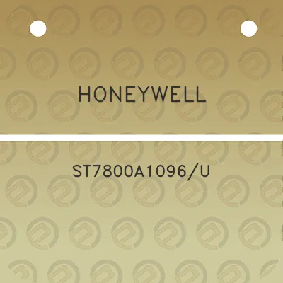 honeywell-st7800a1096u