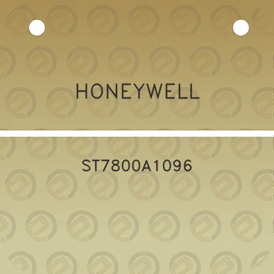 honeywell-st7800a1096