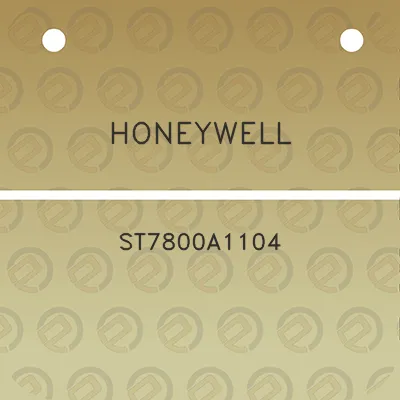 honeywell-st7800a1104