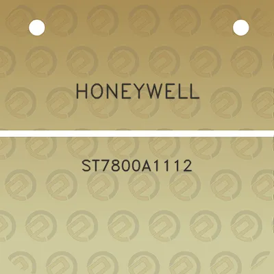 honeywell-st7800a1112