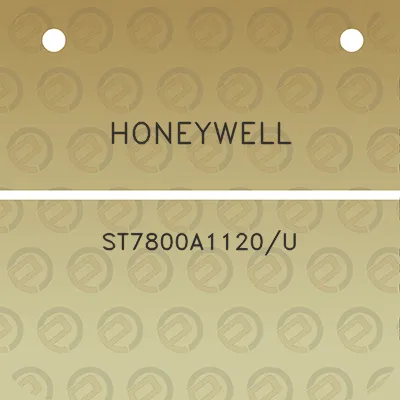 honeywell-st7800a1120u