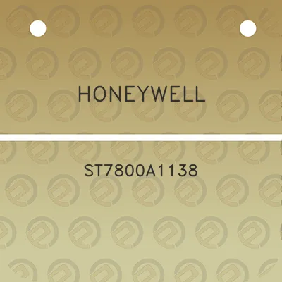 honeywell-st7800a1138